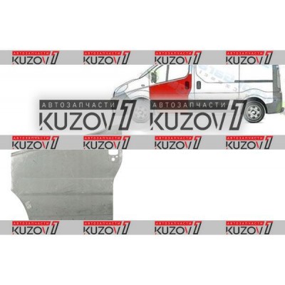 Дверь Передняя (левая) Klokkerholm для Nissan PRIMASTAR 2006-2014 - фото